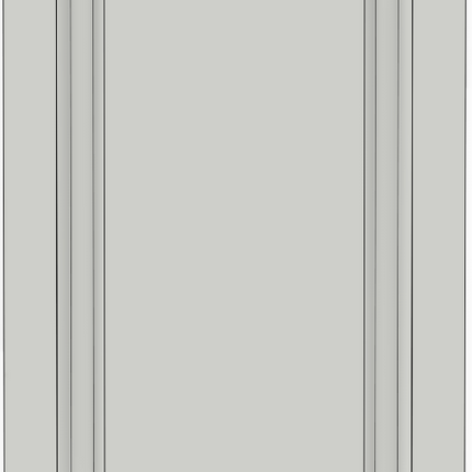Raised Panel 03 - Thermofoil MDF Cabinet Door