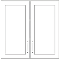 Collection image for: 30" High Wall Cabinets - Painted Doors