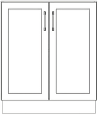 Collection image for: Base Cabinets - Thermofoil Doors