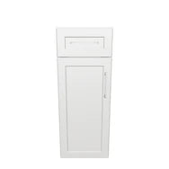 12" Wide Base Cabinet With Drawer On Top - Thermofoil Doors