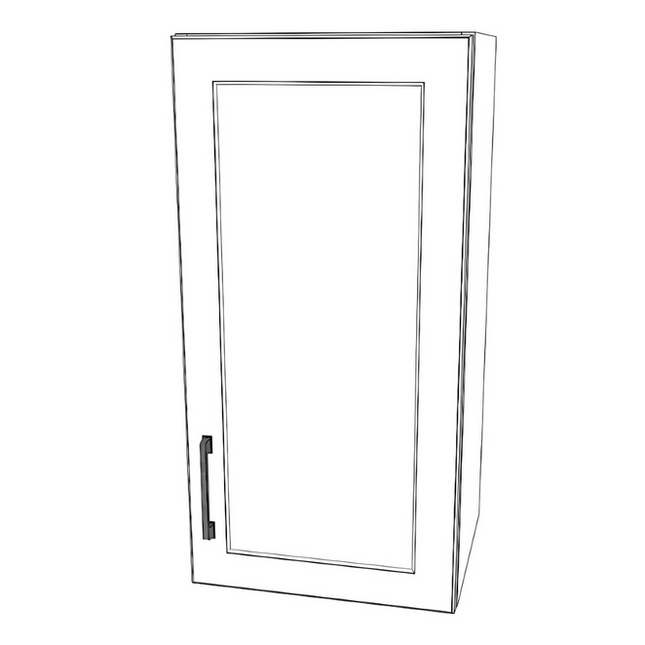 30" High Wall Cabinet - Painted Doors