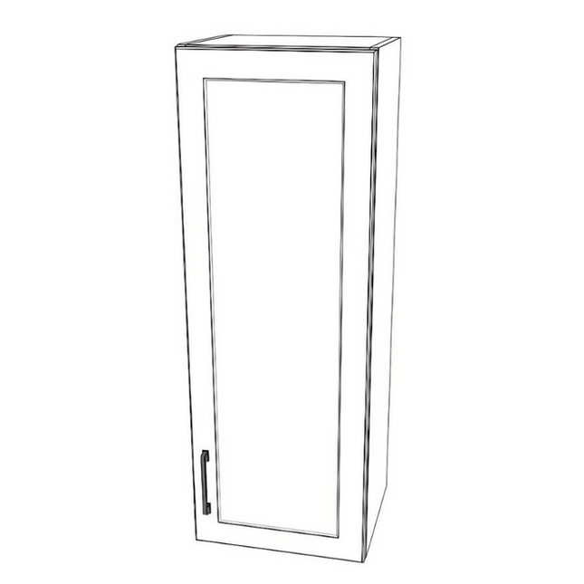 42" High Wall Cabinet - Painted Doors
