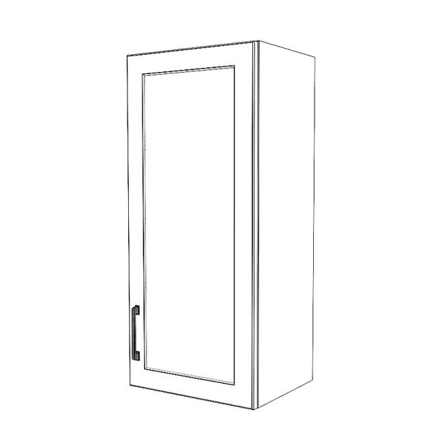 36" High Wall Cabinet - Painted Doors