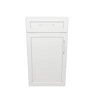17" Wide Base Cabinet With Drawer On Top - Thermofoil Doors