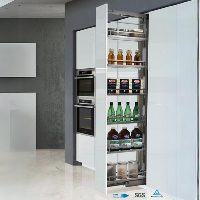 Soft-closing Pantry Unit