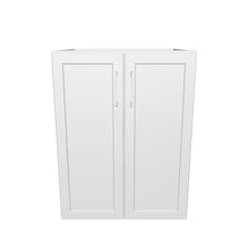 24" Wide Base Cabinet - Sink Cabinet - No Back - Thermofoil Doors