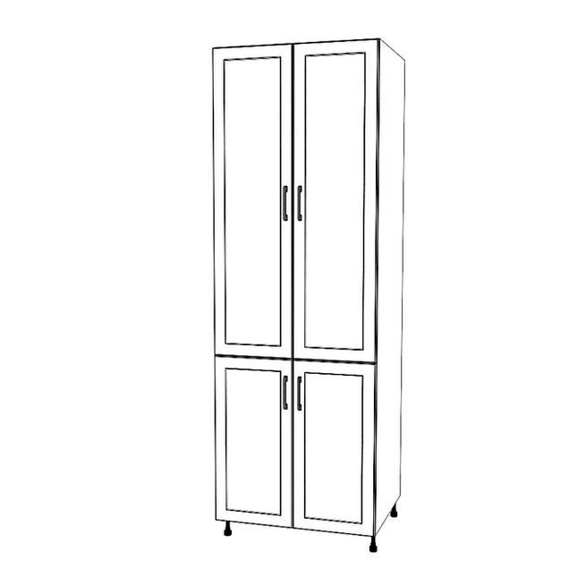 Tall Cabinets - Painted Doors