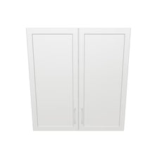 33" Wide x 36" High Wall Cabinet - Thermofoil Doors