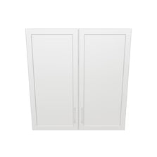 34" Wide x 36" High Wall Cabinet - Thermofoil Doors
