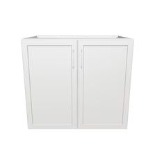 35" Wide Base Cabinet - Sink Cabinet - No Back - Thermofoil Doors