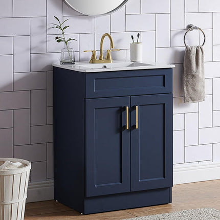 Double Door Painted HDF Vanity