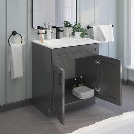 Double Door Painted HDF Vanity