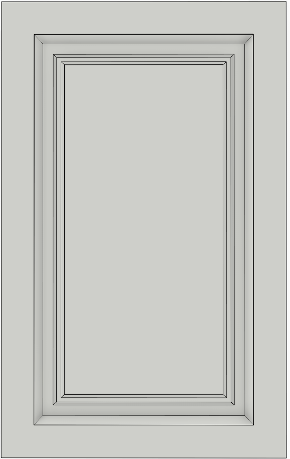 Raised Panel 01 - Thermofoil MDF Cabinet Door