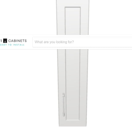 7" Wide x 30" High Wall Cabinet - Painted Doors