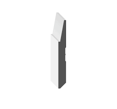 Bevel Step Baseboard 5"